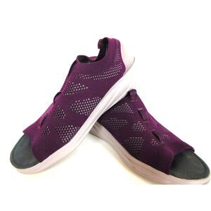 Women's Bezee Slide On Shoes in Purple Size 8.5W. Good cond. Comfort shoe